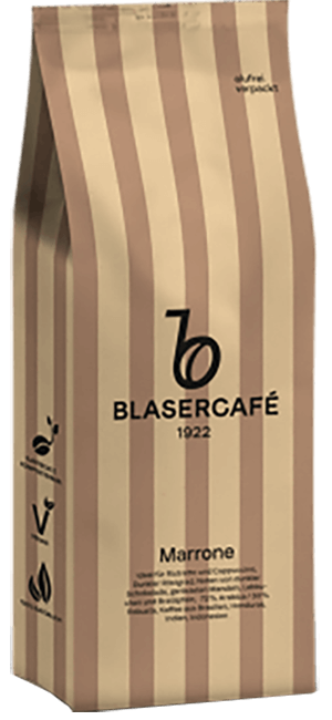 Blasercafé Marrone 1000g Bohnen