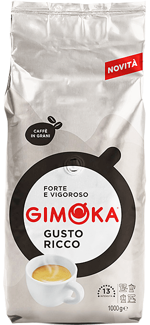 Gimoka Gusto Ricco 1000g Bohnen