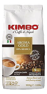 Kimbo Espresso Aroma Gold 100% Arabica 1kg Bohnen