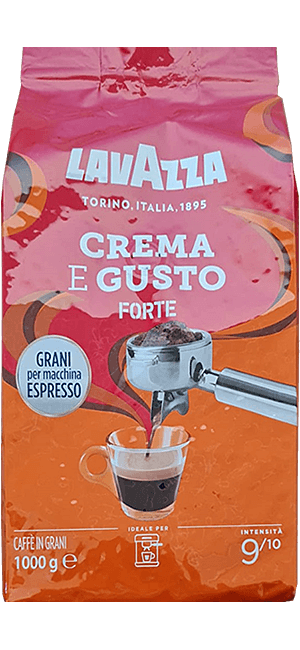 Lavazza Crema e Gusto Forte 1000g Bohnen