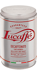 Lucaffe Espresso Decaffeinato 250g gemahlen Dos