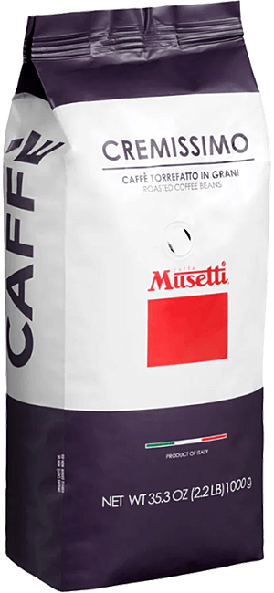 Musetti Cremissimo 1kg Bohnen