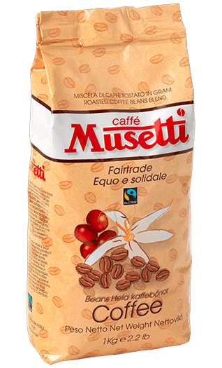 Musetti Caffe Fair Trade 1kg Bohnen