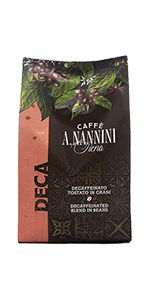 Nannini Espresso Decaffeinato 500g Bohnen