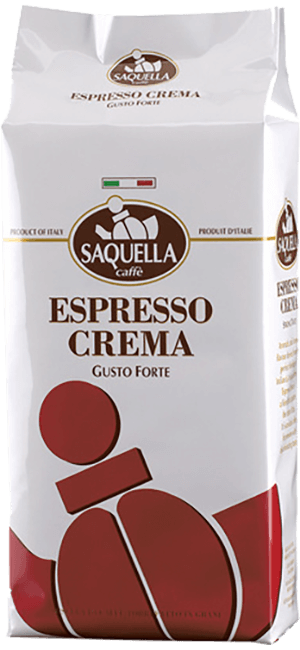 Saquella Crema Gusto Forte 1000g Bohnen