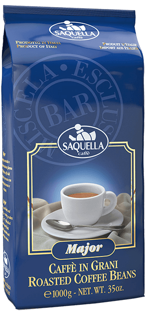 Saquella Miscela Esclusiva Major Bar 1000g Bohnen