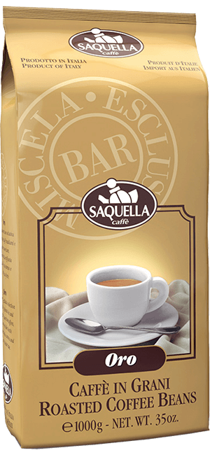 Saquella Miscela Esclusiva Oro Bar 1000g Bohnen