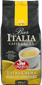 Saquella Espresso Bar Italia Extra Crema 1kg Bohnen