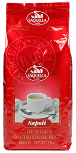 Saquella Espresso Napoli Bar 1kg Bohnen