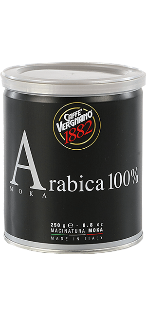 Vergnano 100% Arabica Moka 250g gemahlen Dose