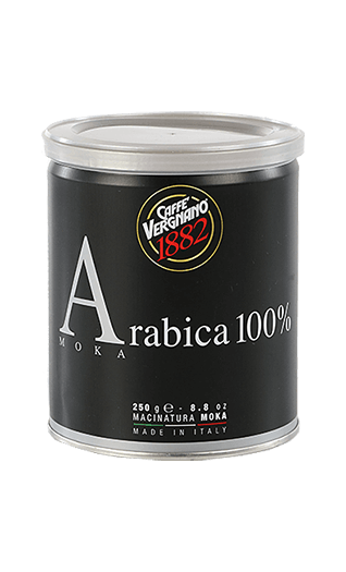 Vergnano Caffe 100% Arabica Moka 250g gemahlen Dose