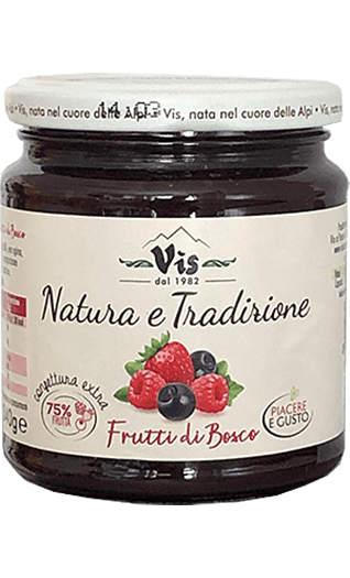 VIS Brotaufstrich Waldbeere - Frutti di Bosco 340g