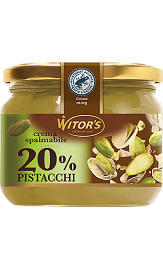 Witor's Pistaziencreme - Crema Spalmabile al Pistacchio 220g